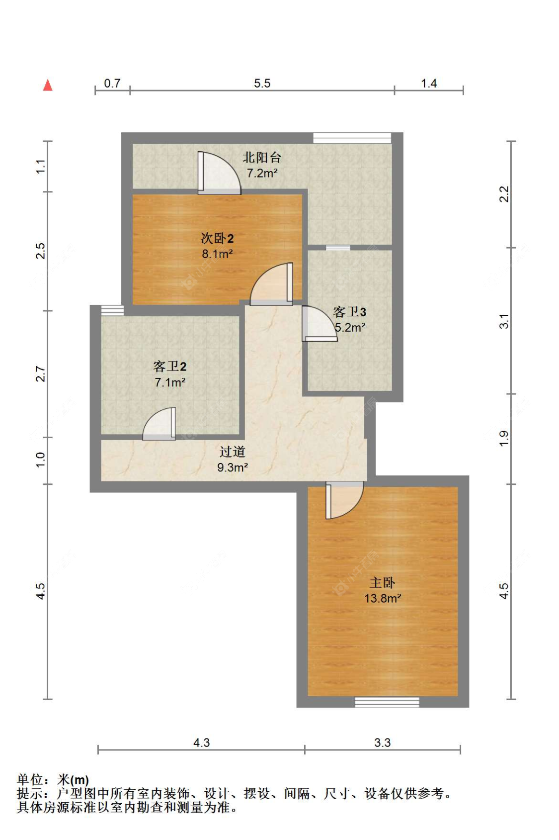 苏州碧桂园天玺在售二手房源户型图_小牛看房