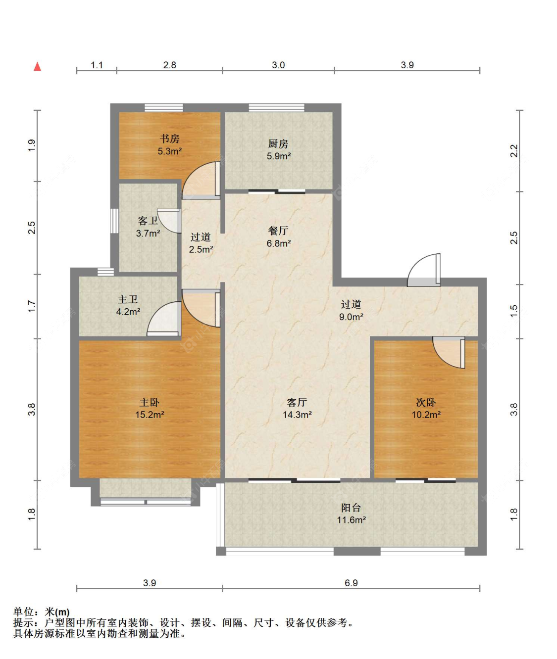 苏州碧桂园凤凰台在售二手房源户型图_小牛看房