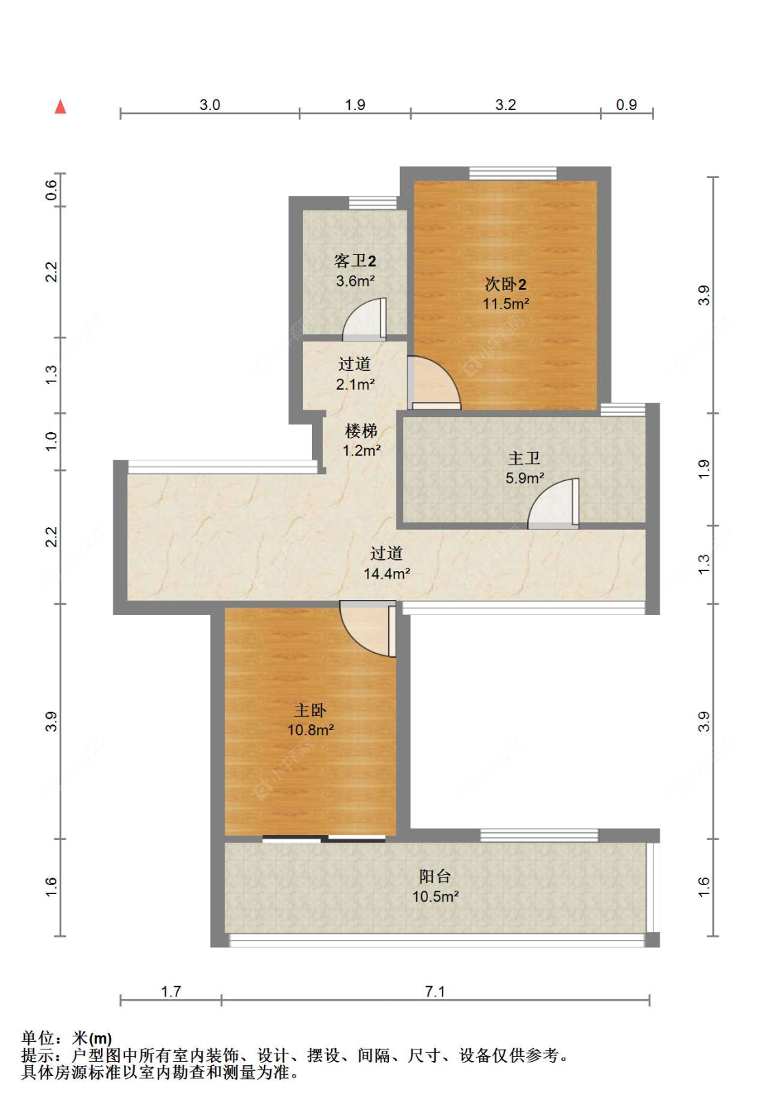 苏州湖悦天境在售二手房源户型图_小牛看房
