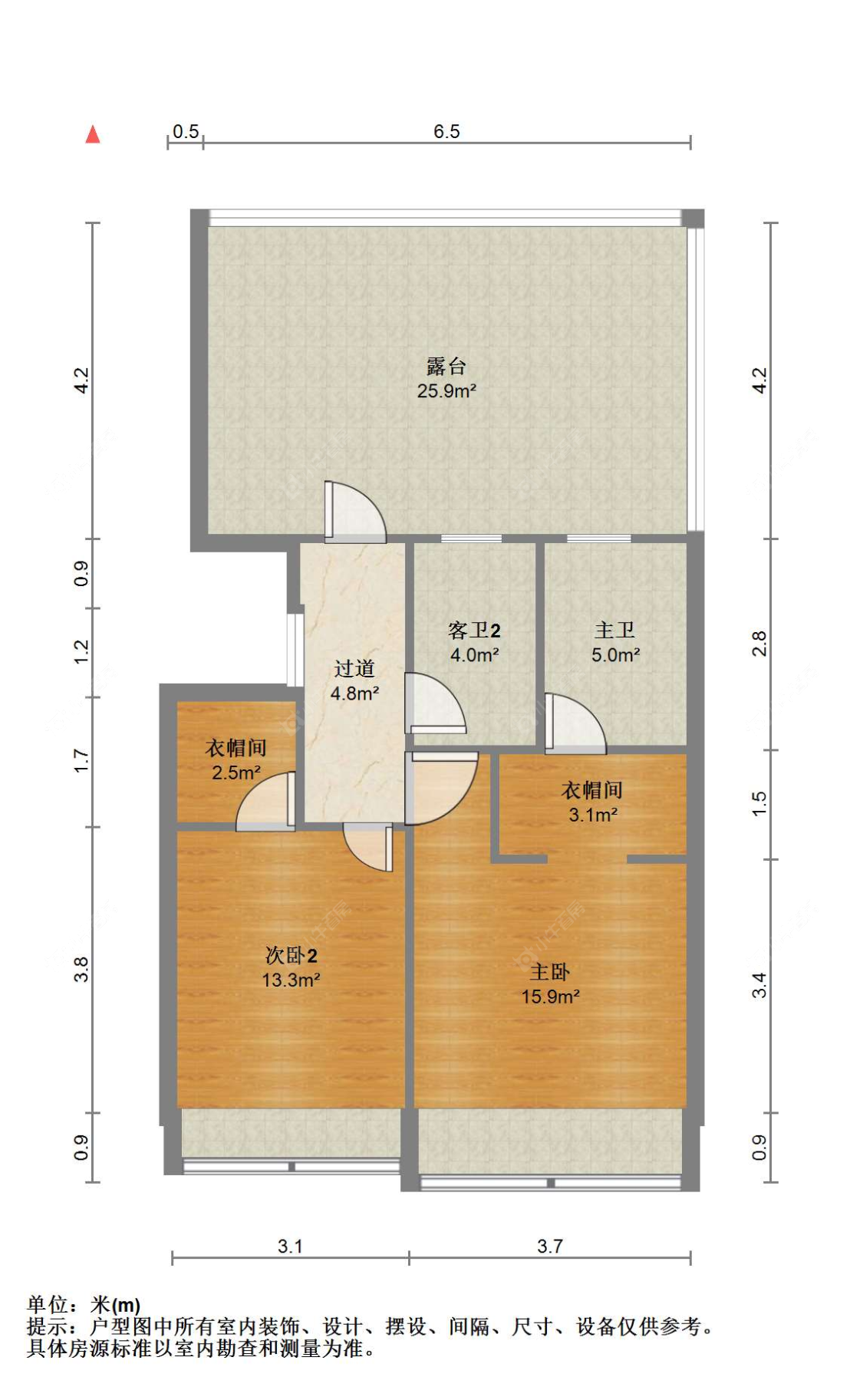 苏州建发泱誉在售二手房源户型图_小牛看房
