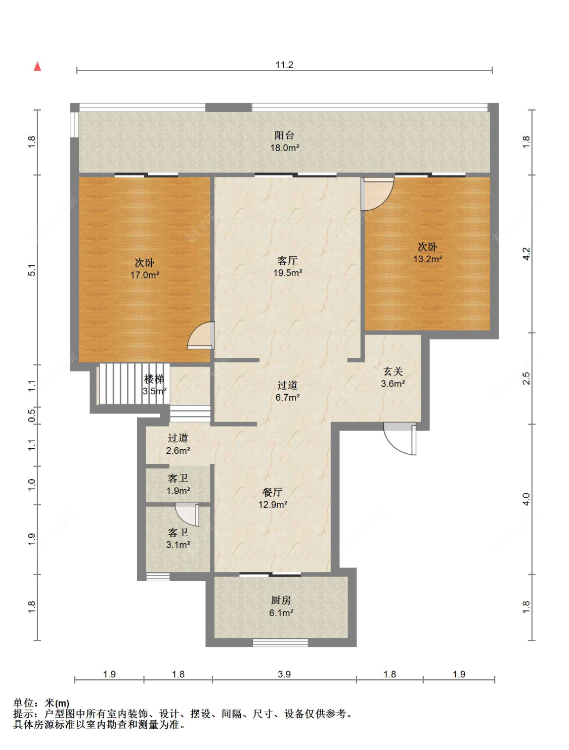 苏州世茂九溪墅(住宅)在售二手房源户型图_小牛看房