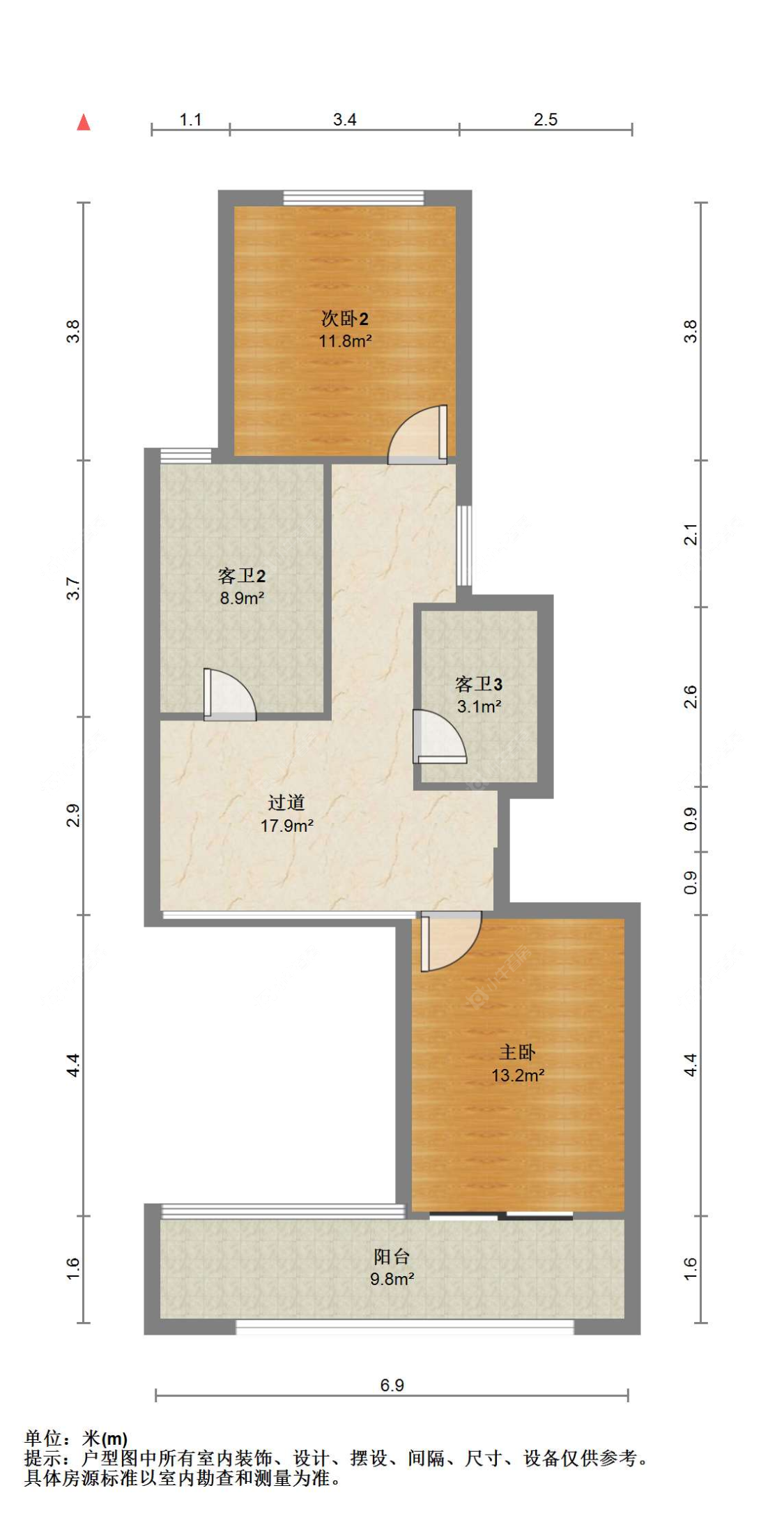 苏州建发御珑湾在售二手房源户型图_小牛看房