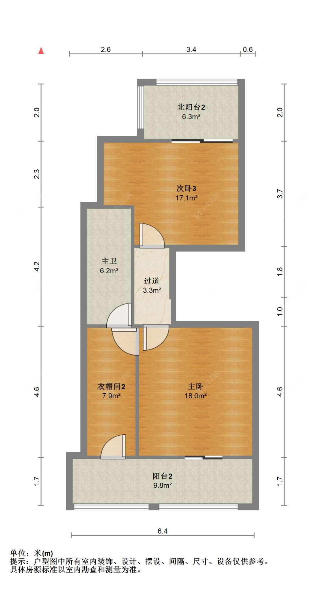 苏州湖滨国际(别墅)在售二手房源户型图_小牛看房
