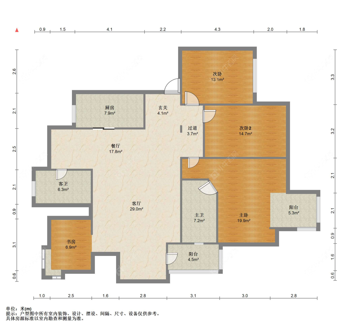 苏州雅美阁花园在售二手房源户型图_小牛看房