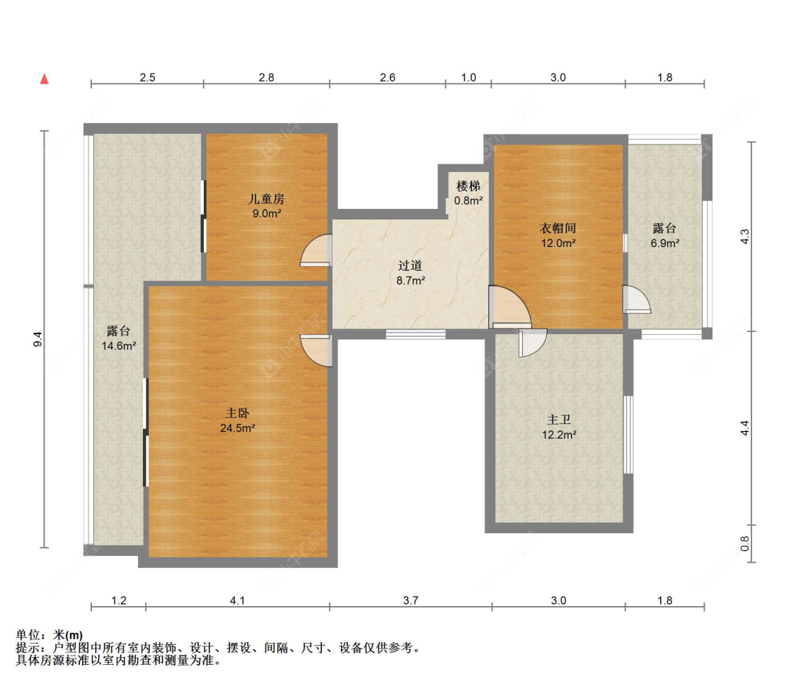 苏州世茂九溪墅(别墅)在售二手房源户型图_小牛看房