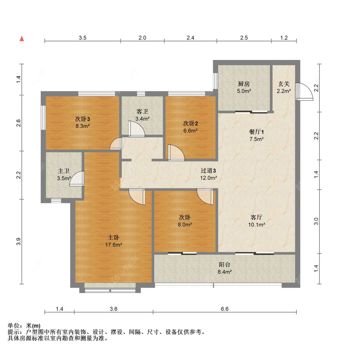 苏州建发和玺在售二手房源户型图_小牛看房