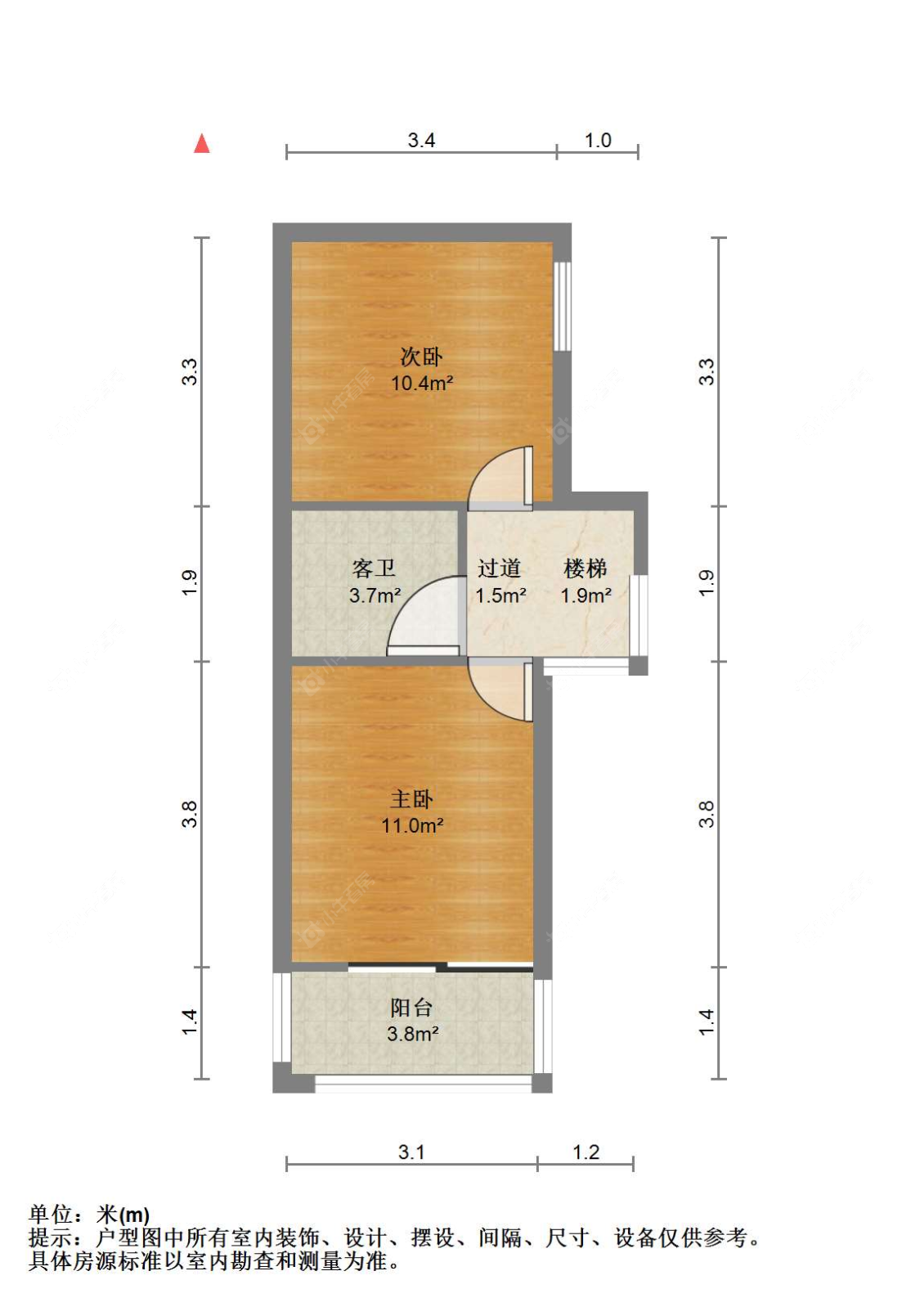 苏州中梁壹号院(二期)在售二手房源户型图_小牛看房