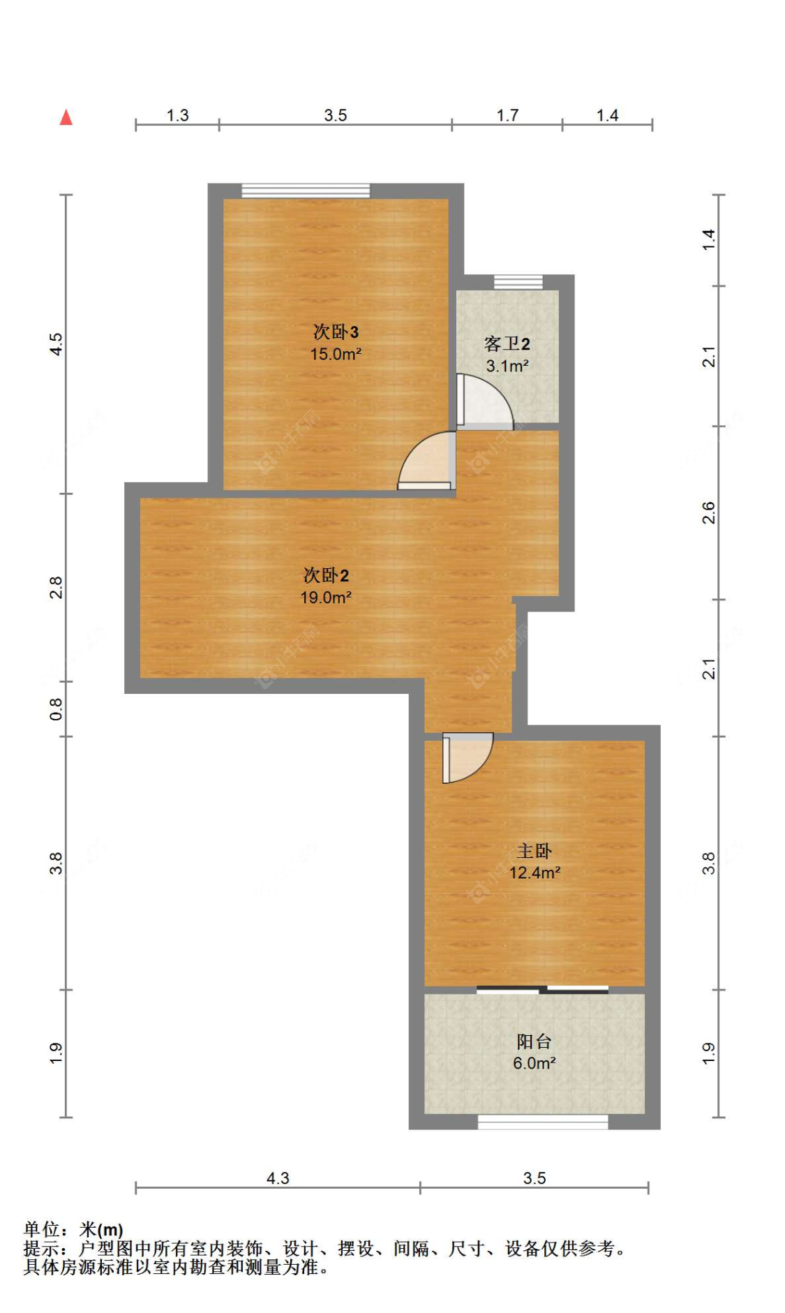 苏州祥生金麟府在售二手房源户型图_小牛看房