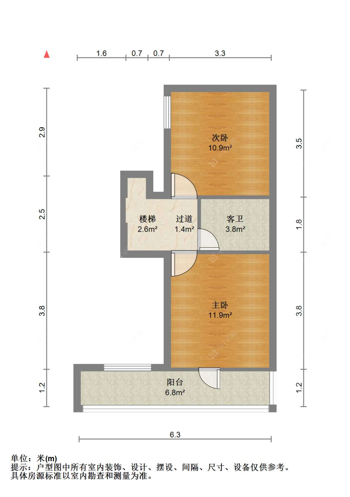 苏州中梁壹号院(二期)在售二手房源户型图_小牛看房