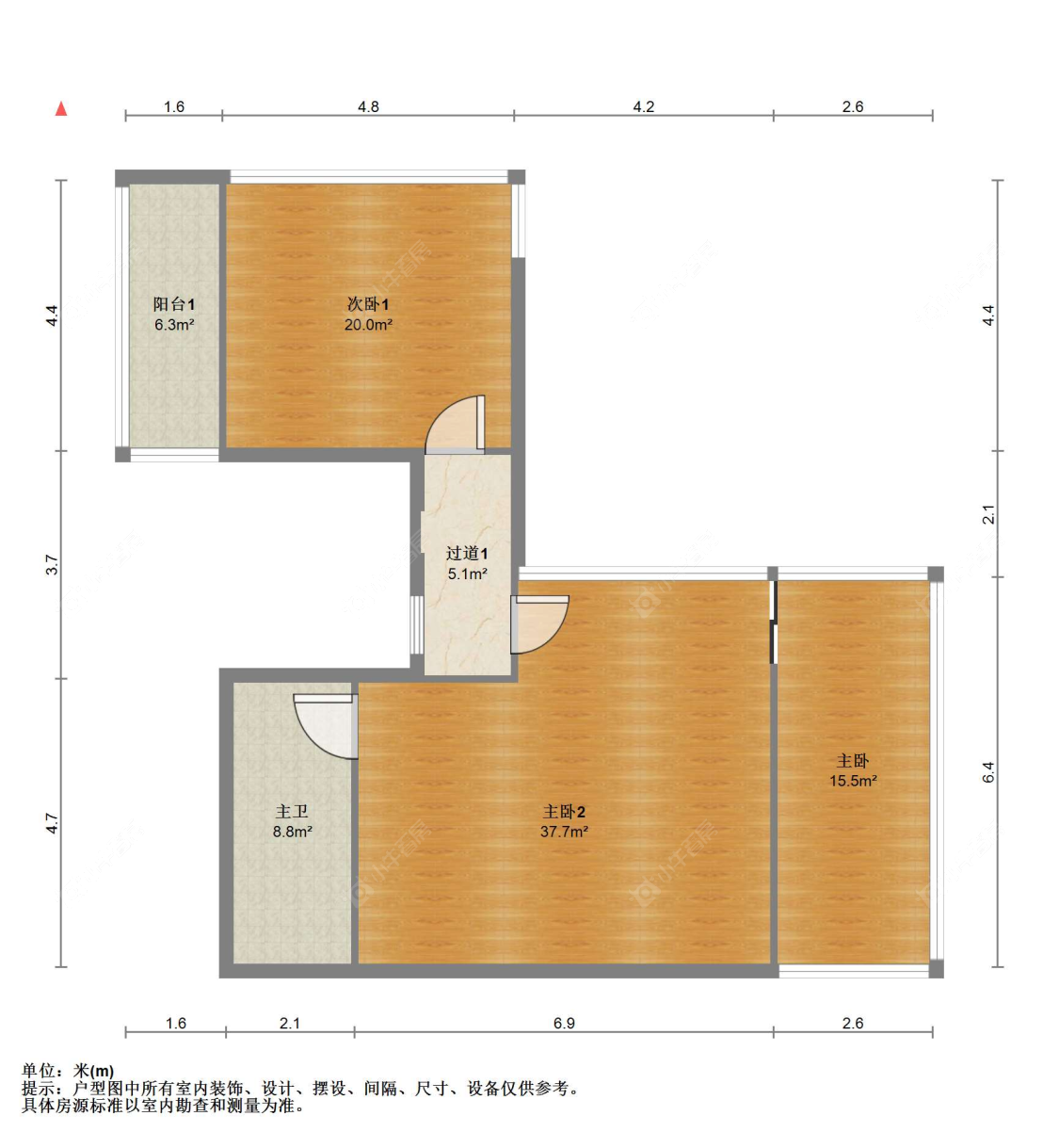 苏州世茂九溪墅(别墅)在售二手房源户型图_小牛看房