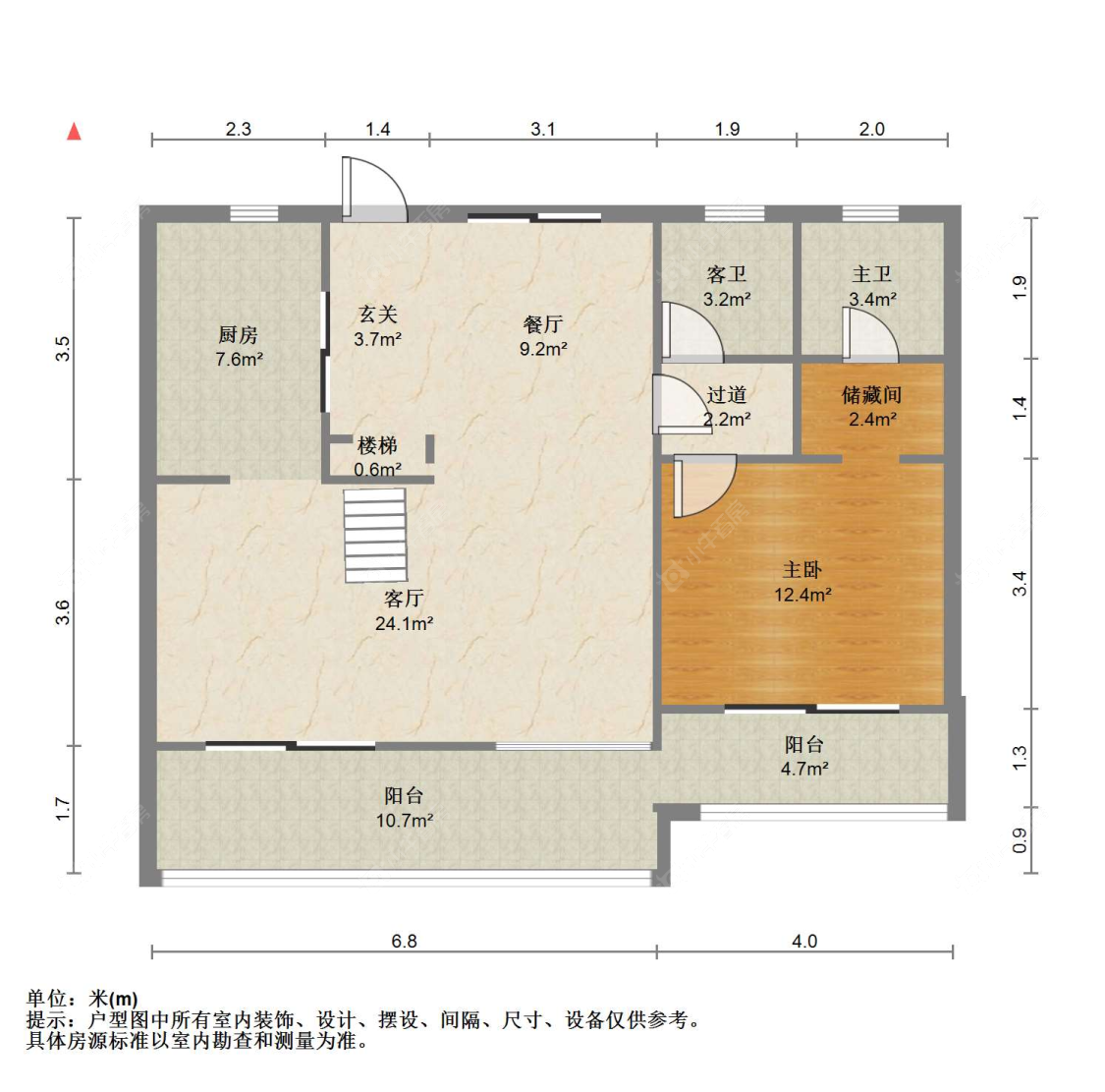 苏州中梁壹号院(二期)在售二手房源户型图_小牛看房