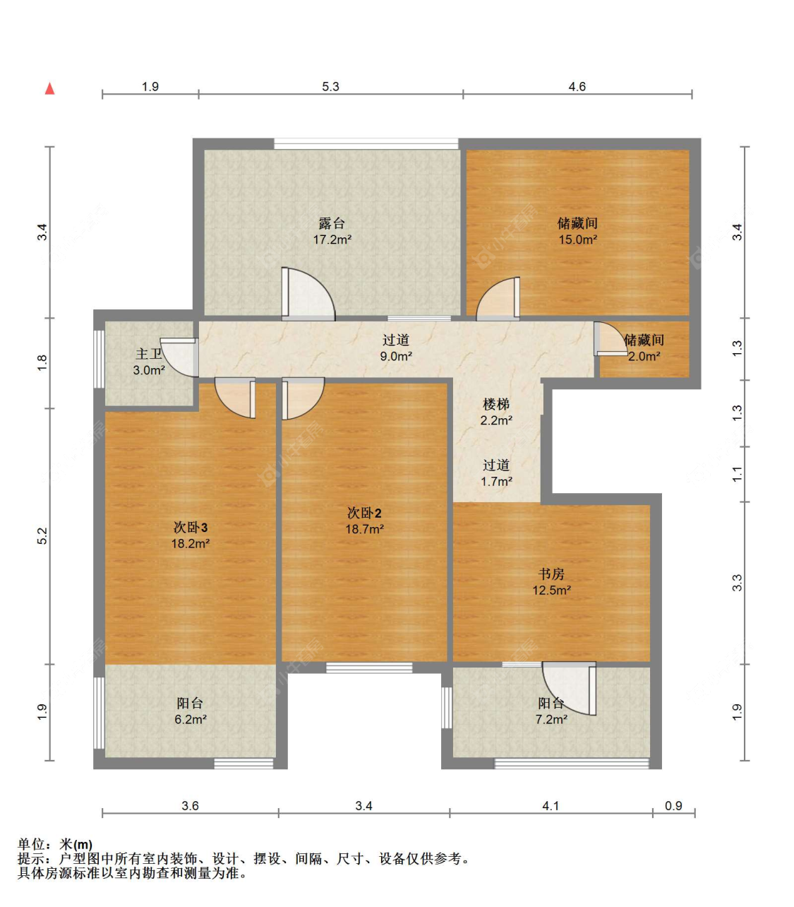 苏州赵庄新村在售二手房源户型图_小牛看房
