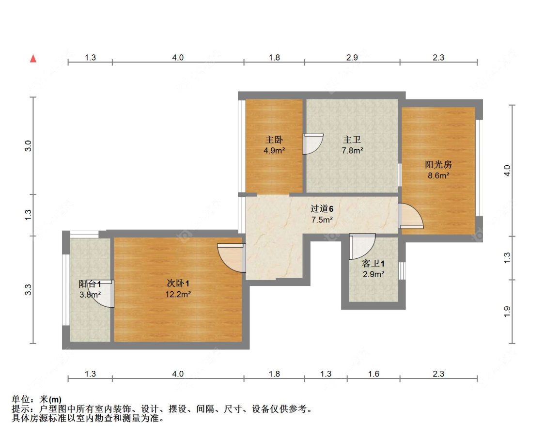 苏州金科博翠名邸在售二手房源户型图_小牛看房
