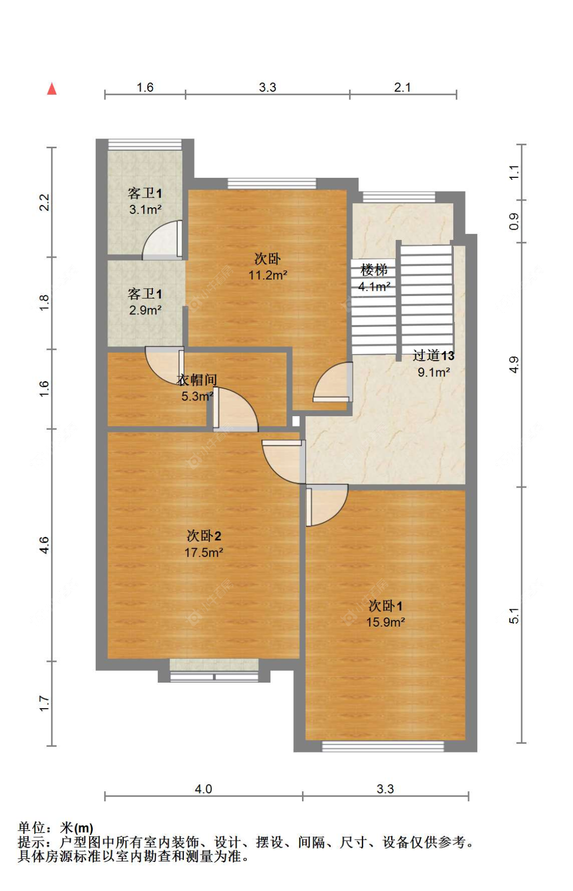 苏州帝景豪园在售二手房源户型图_小牛看房