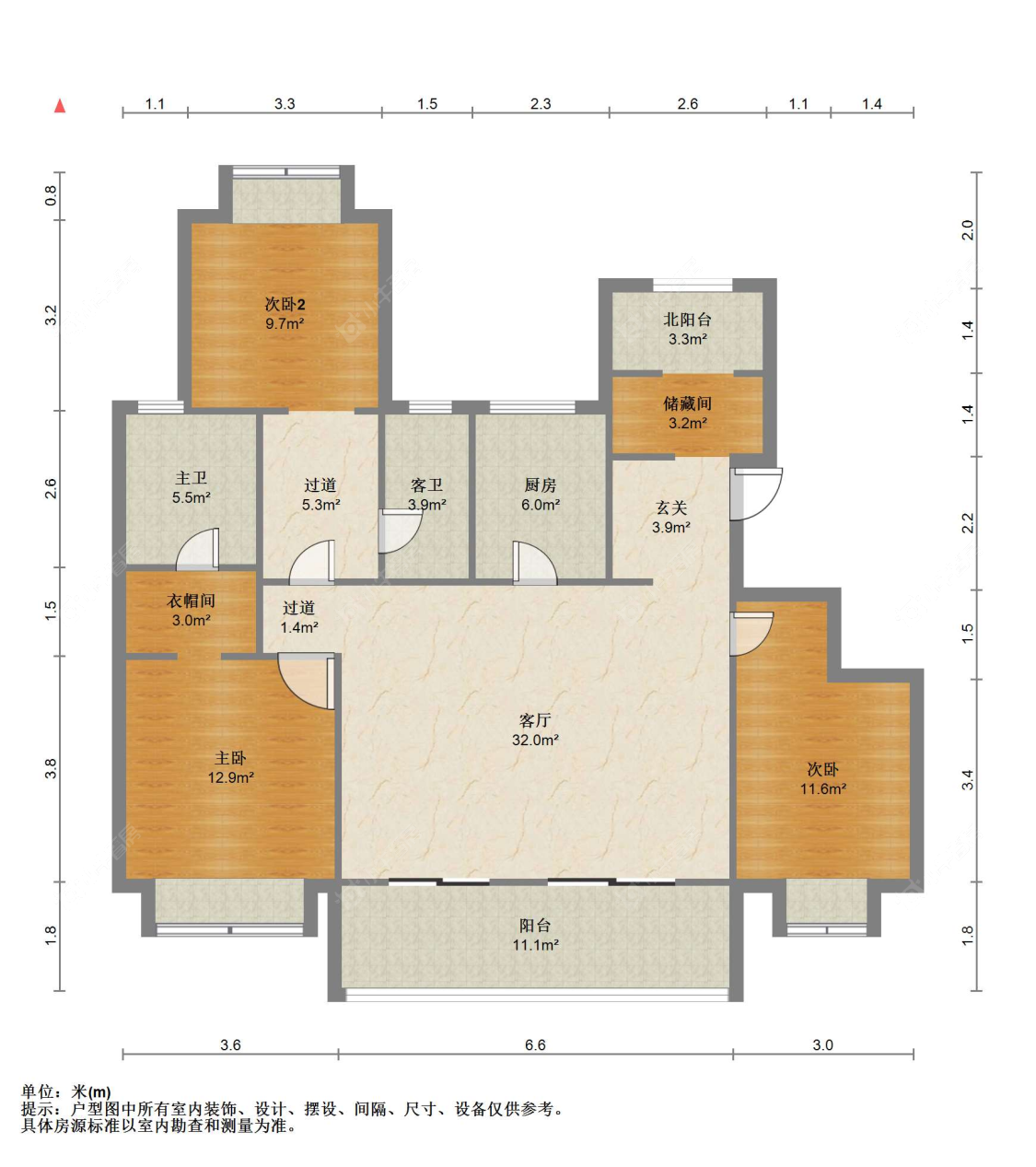 苏州建发泱誉在售二手房源户型图_小牛看房