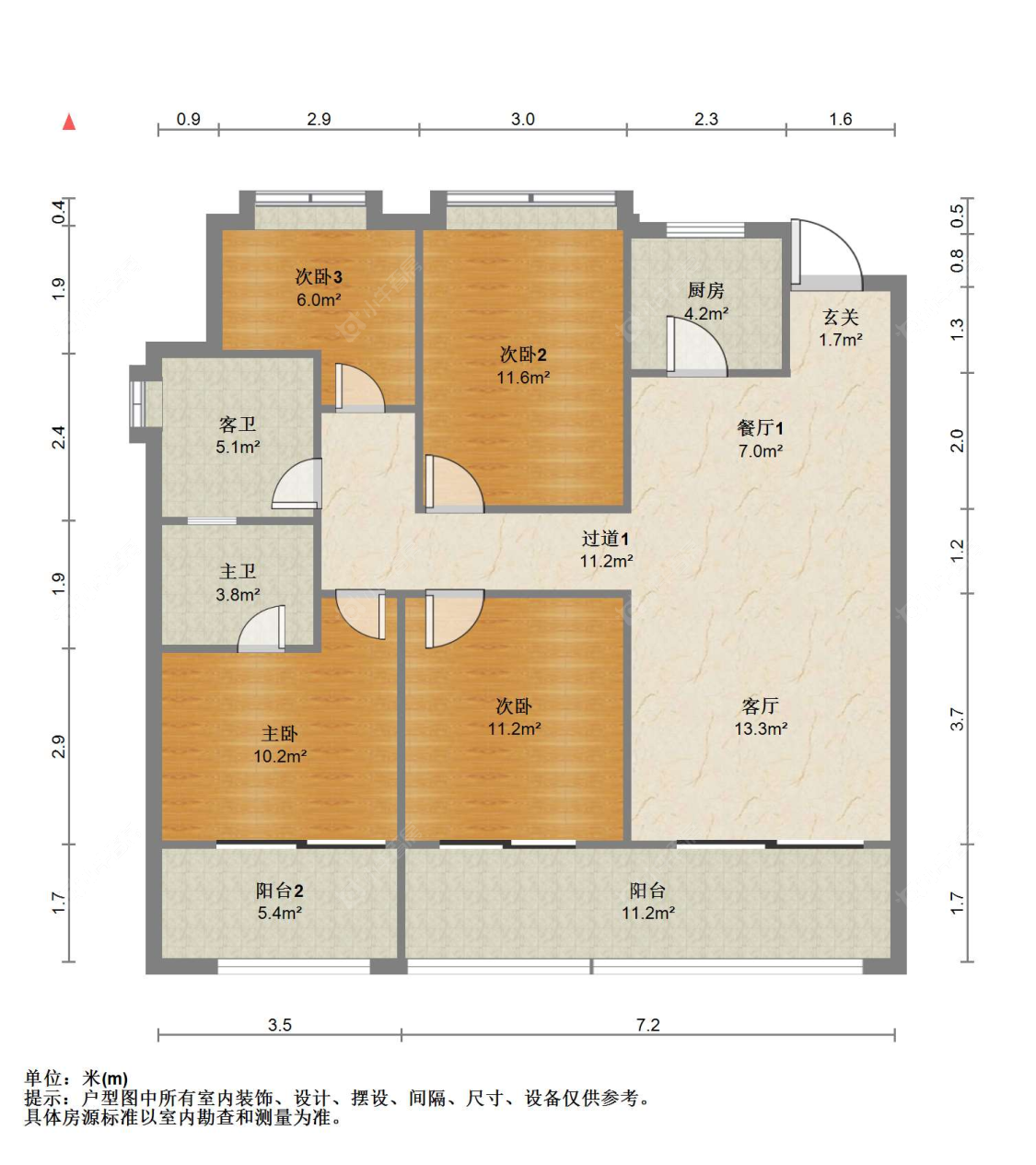苏州建发御珑湾在售二手房源户型图_小牛看房