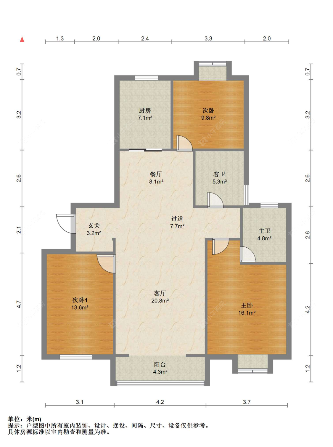 苏州新乘北苑四期在售二手房源户型图_小牛看房