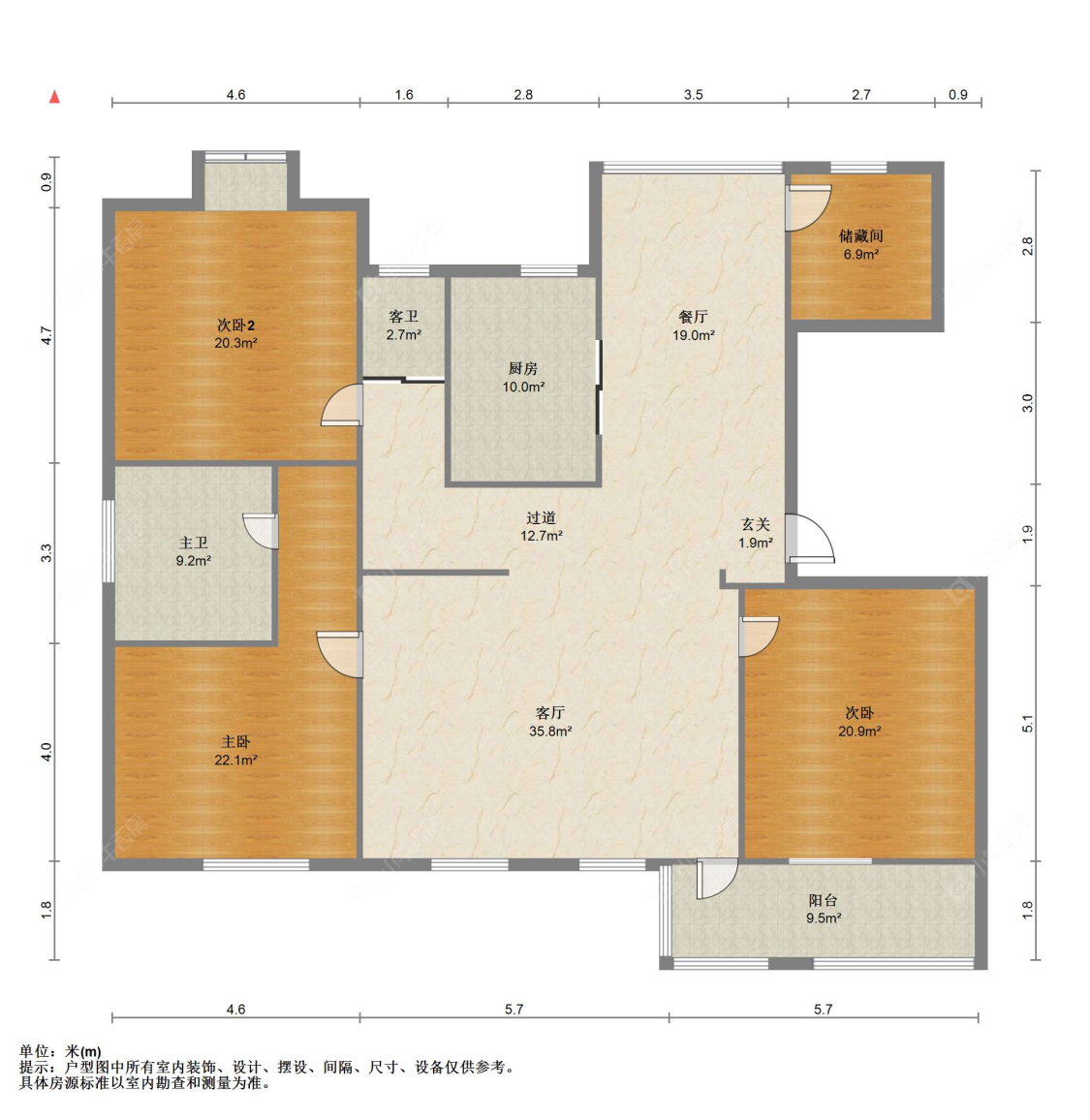 苏州名都花苑(东区)在售二手房源户型图_小牛看房