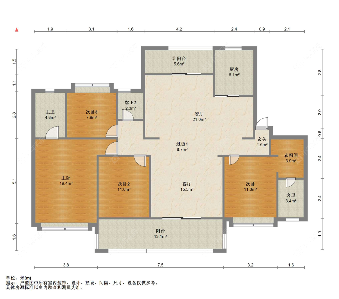 苏州阳光春晓在售二手房源户型图_小牛看房