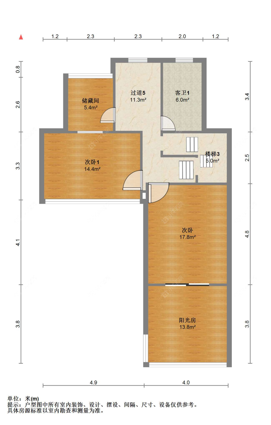 苏州伟业和璞院在售二手房源户型图_小牛看房