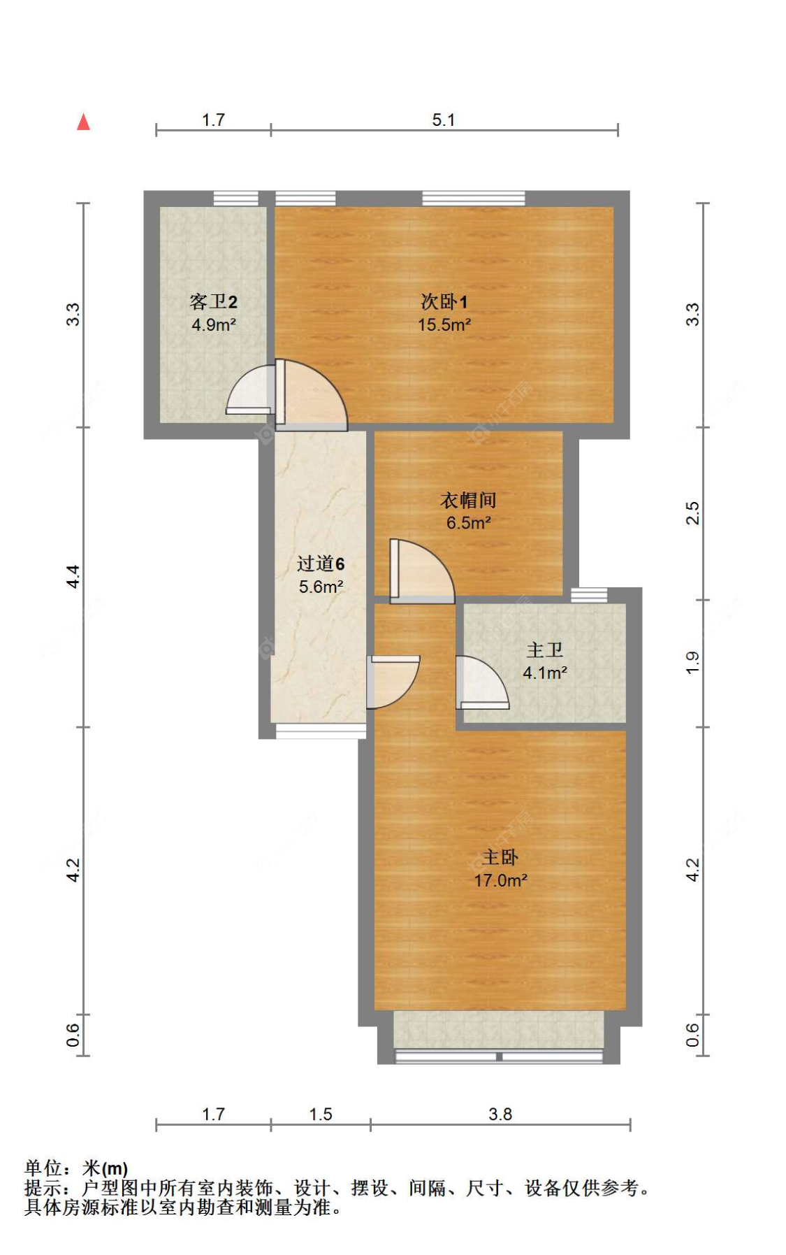 苏州伟业和璞院在售二手房源户型图_小牛看房