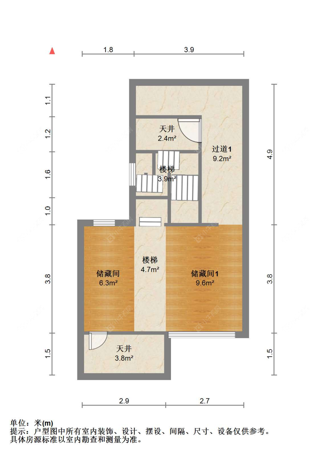苏州世茂九溪墅(别墅)在售二手房源户型图_小牛看房