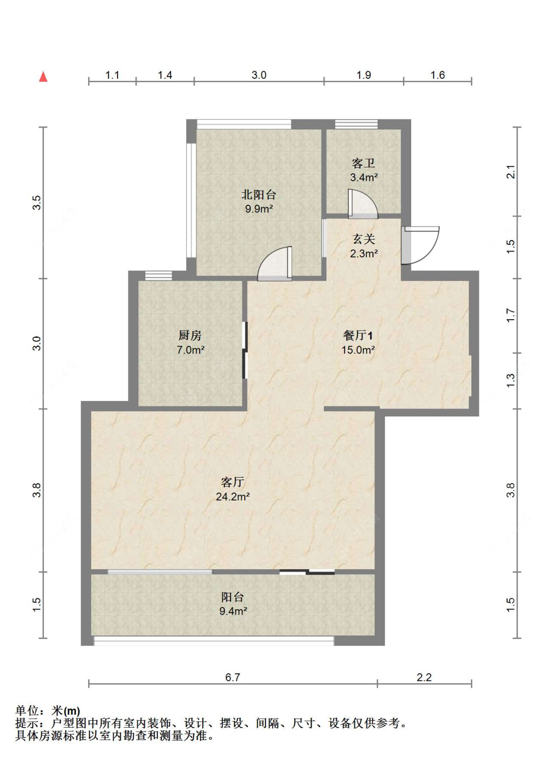 苏州中南樾府在售二手房源户型图_小牛看房