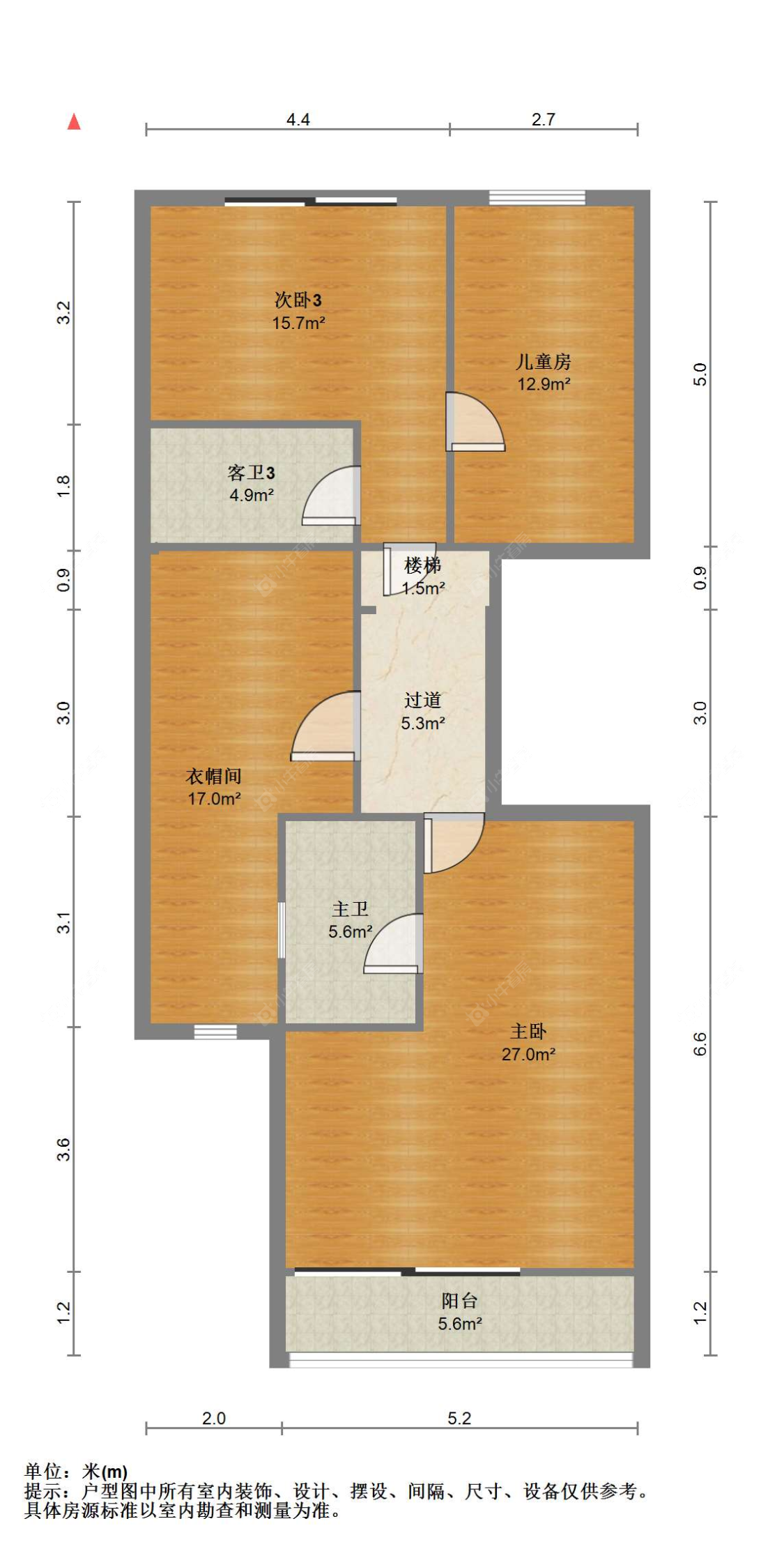 苏州香蜜湖公馆(别墅)东区在售二手房源户型图_小牛看房