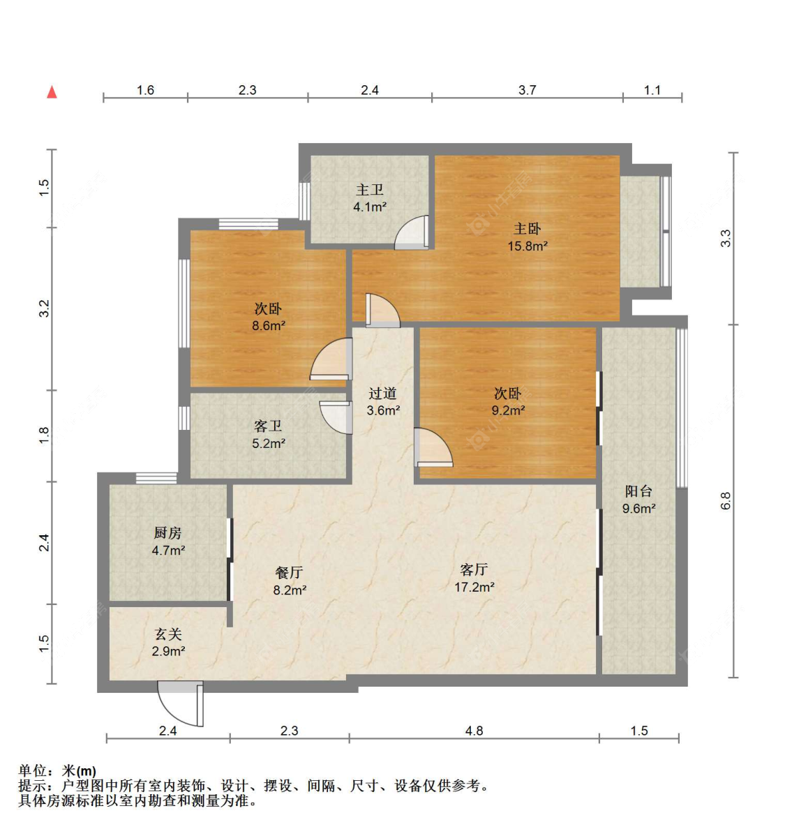 苏州建发和玺在售二手房源户型图_小牛看房