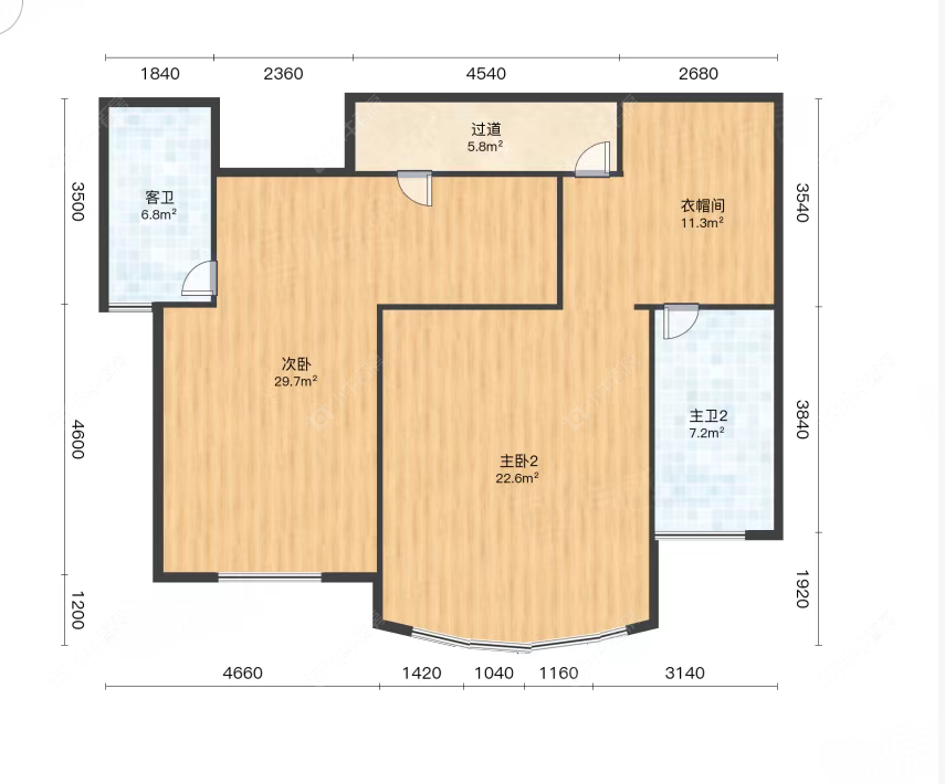 苏州君临新城在售二手房源户型图_小牛看房