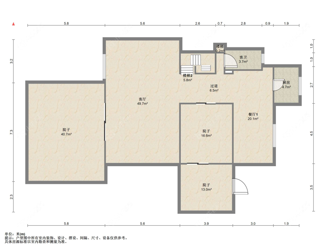 苏州世茂九溪墅(别墅)在售二手房源户型图_小牛看房