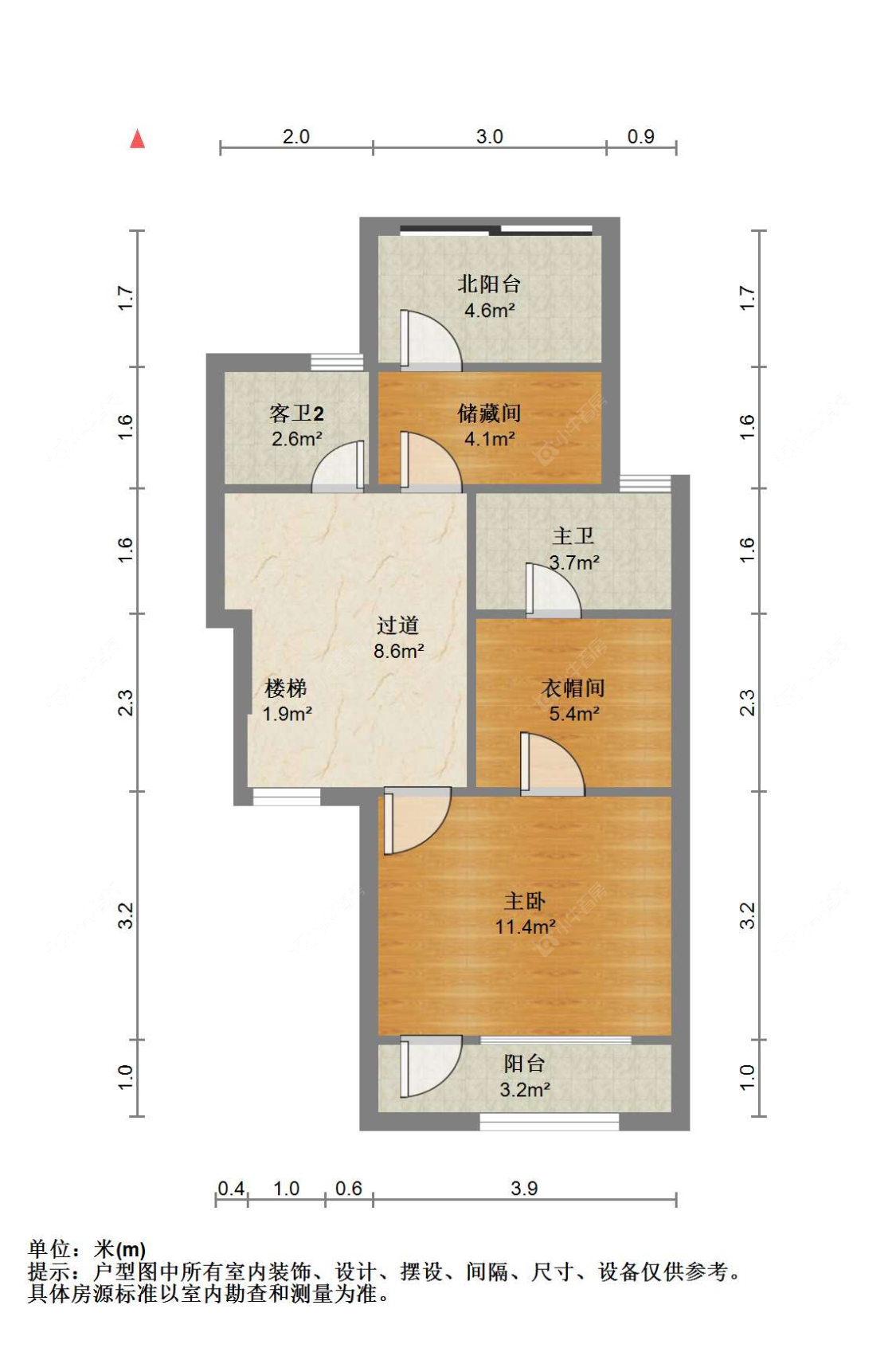 苏州中梁壹号院(二期)在售二手房源户型图_小牛看房