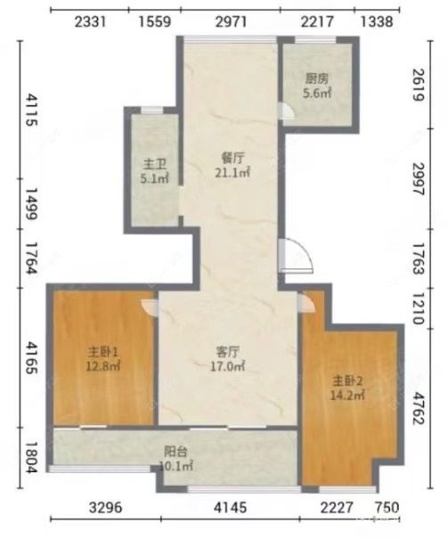 苏州世茂九溪墅(住宅)在租房源室内图_小牛看房