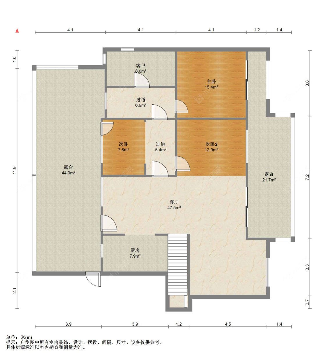 苏州中梁壹号院(二期)在售二手房源户型图_小牛看房