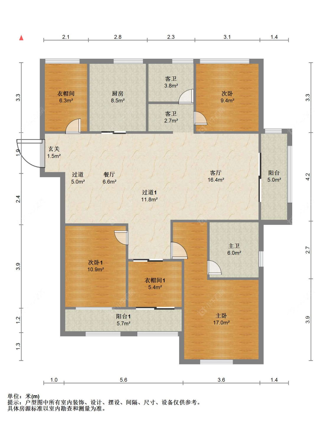 苏州汇金新城在售二手房源户型图_小牛看房