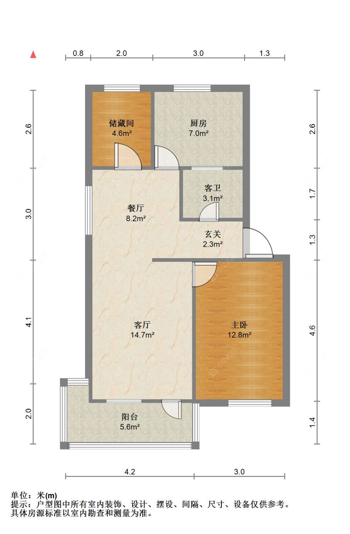 苏州小河坝新村在售二手房源户型图_小牛看房