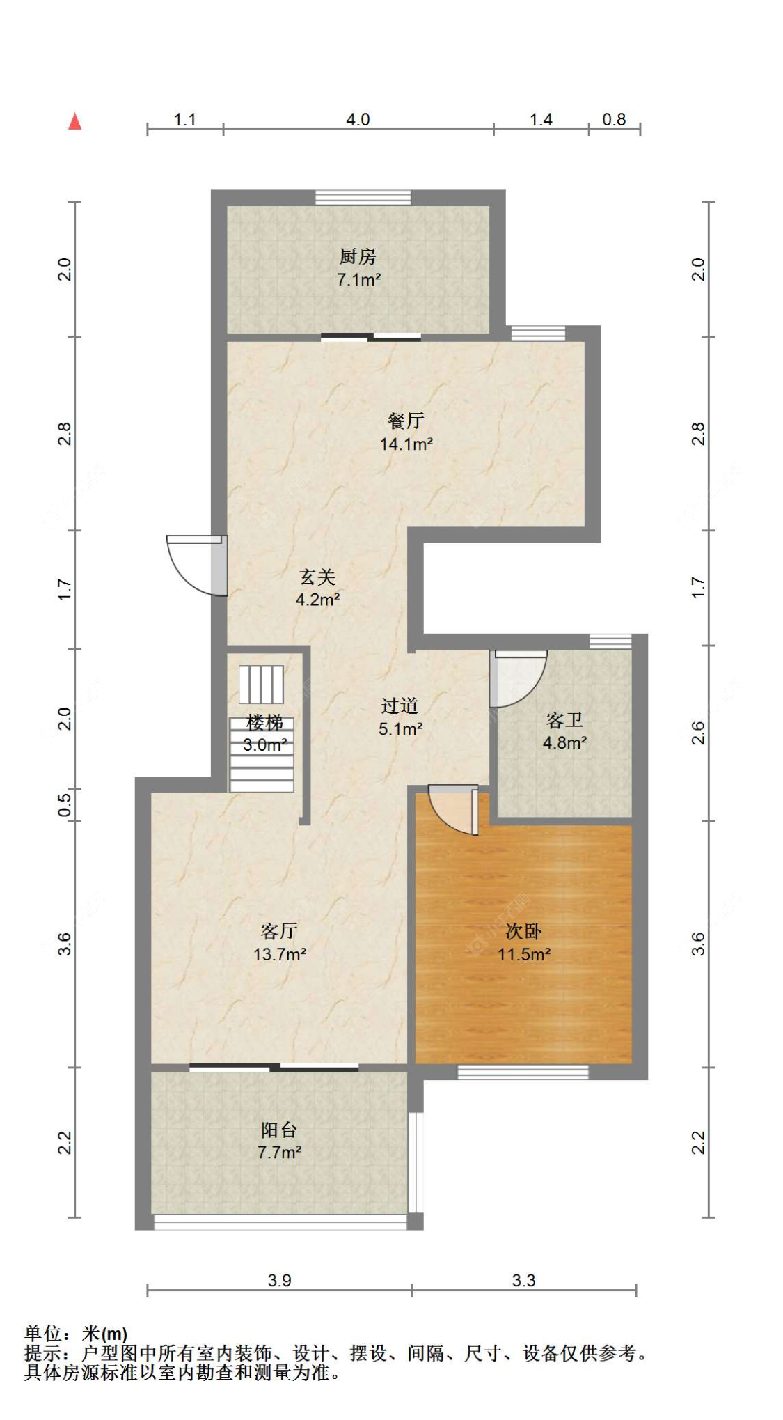 苏州福前小区在售二手房源户型图_小牛看房