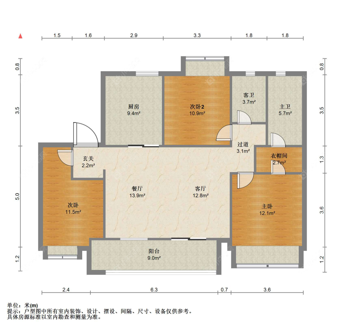 苏州朗诗乐府在售二手房源户型图_小牛看房