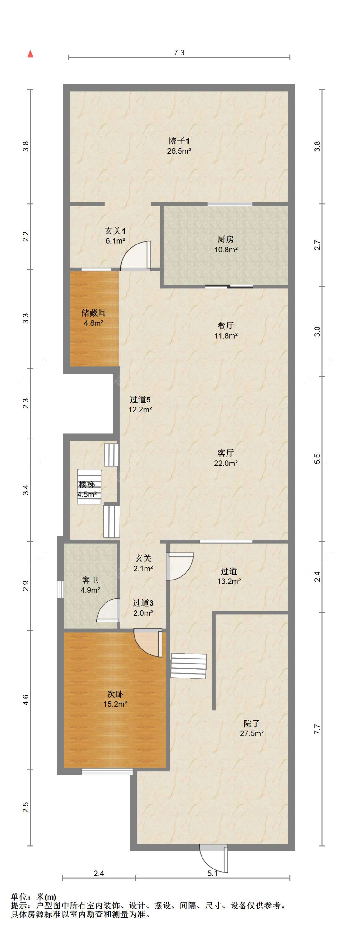 苏州金科廊桥雅苑(别墅)在售二手房源户型图_小牛看房