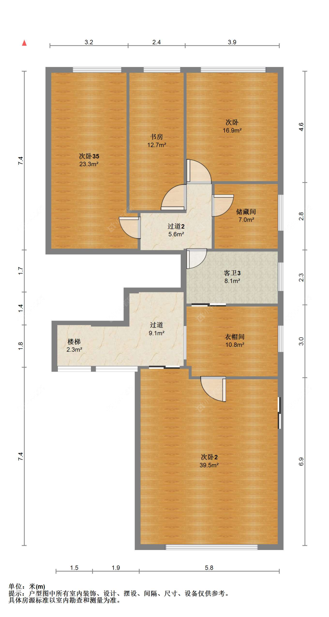 苏州缇香世家在售二手房源户型图_小牛看房