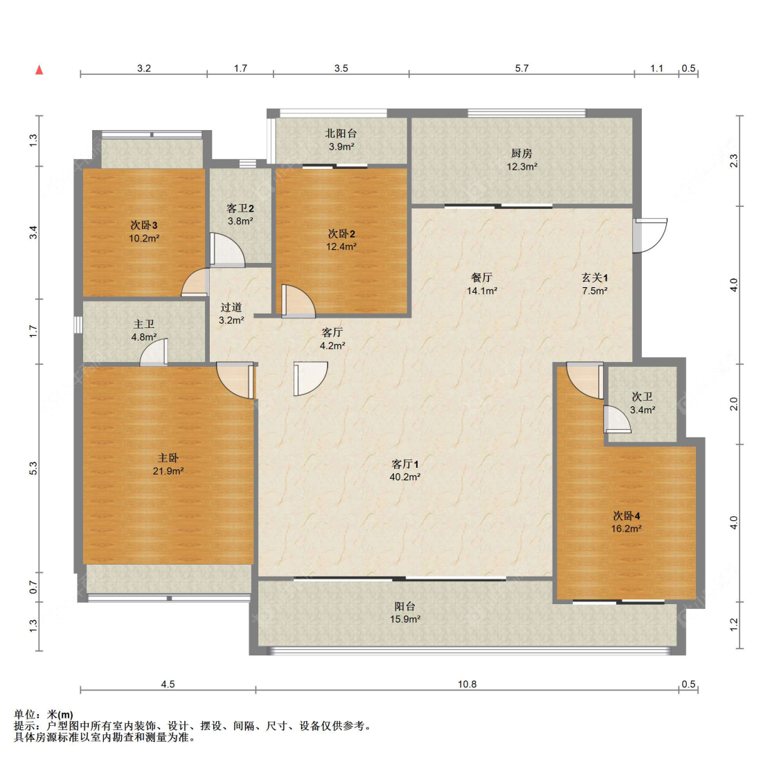 苏州建发和玺在售二手房源户型图_小牛看房