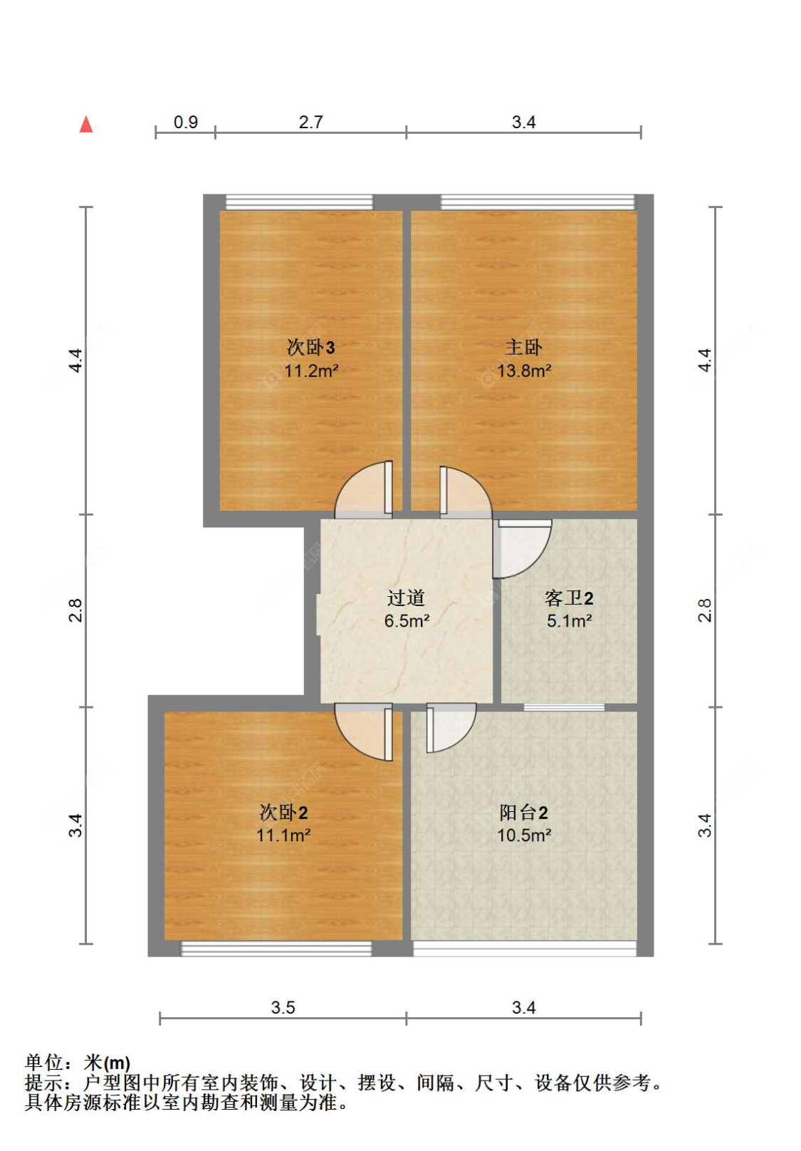 苏州福前小区在售二手房源户型图_小牛看房