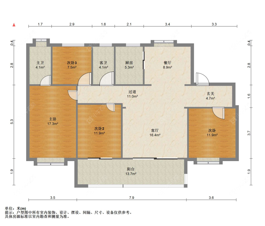 苏州碧桂园凤凰台在售二手房源户型图_小牛看房