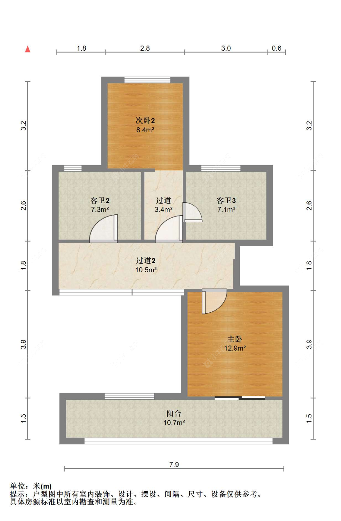 苏州石榴江南院子在售二手房源户型图_小牛看房