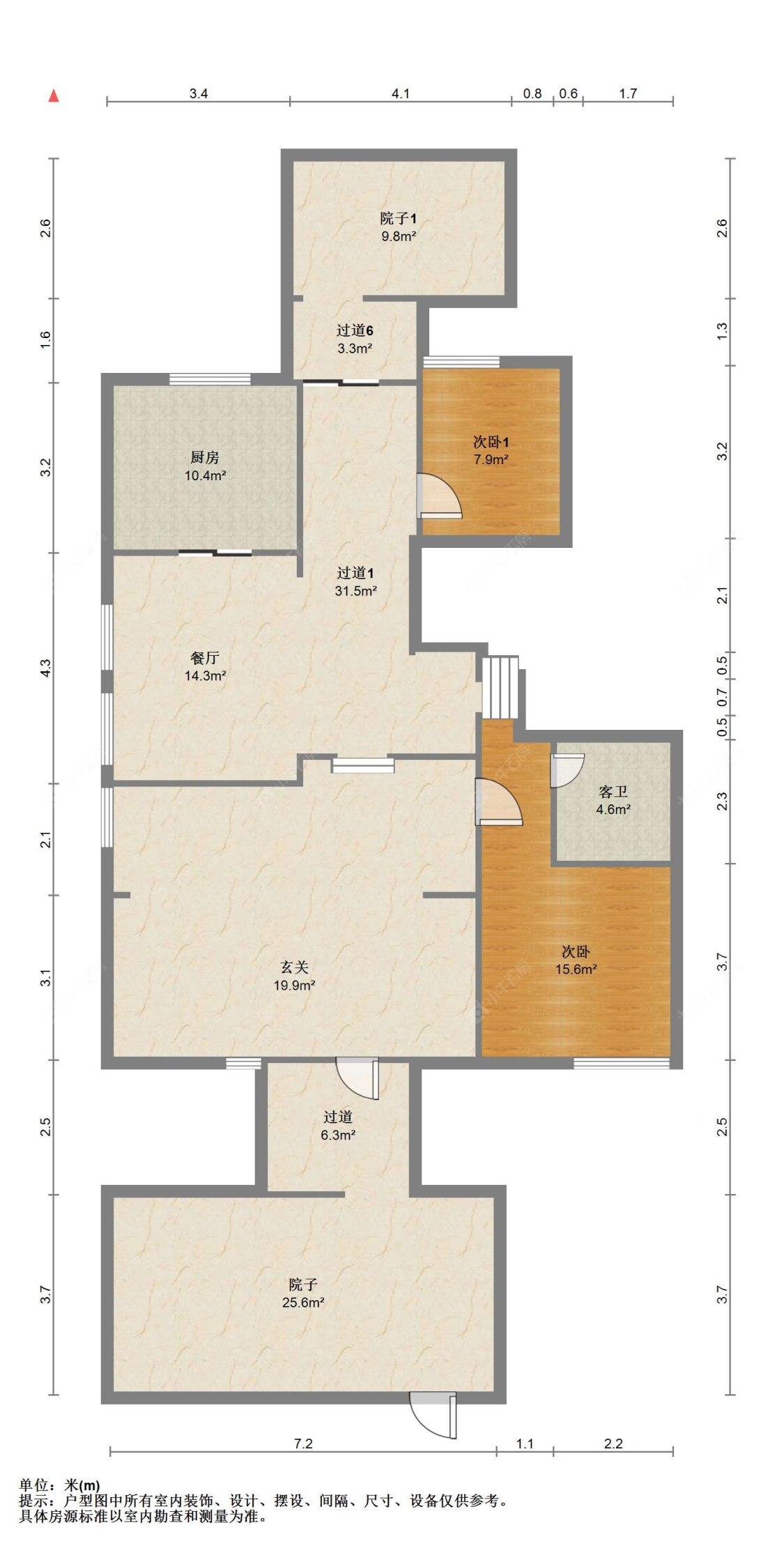 苏州中昊檀宫在售二手房源户型图_小牛看房