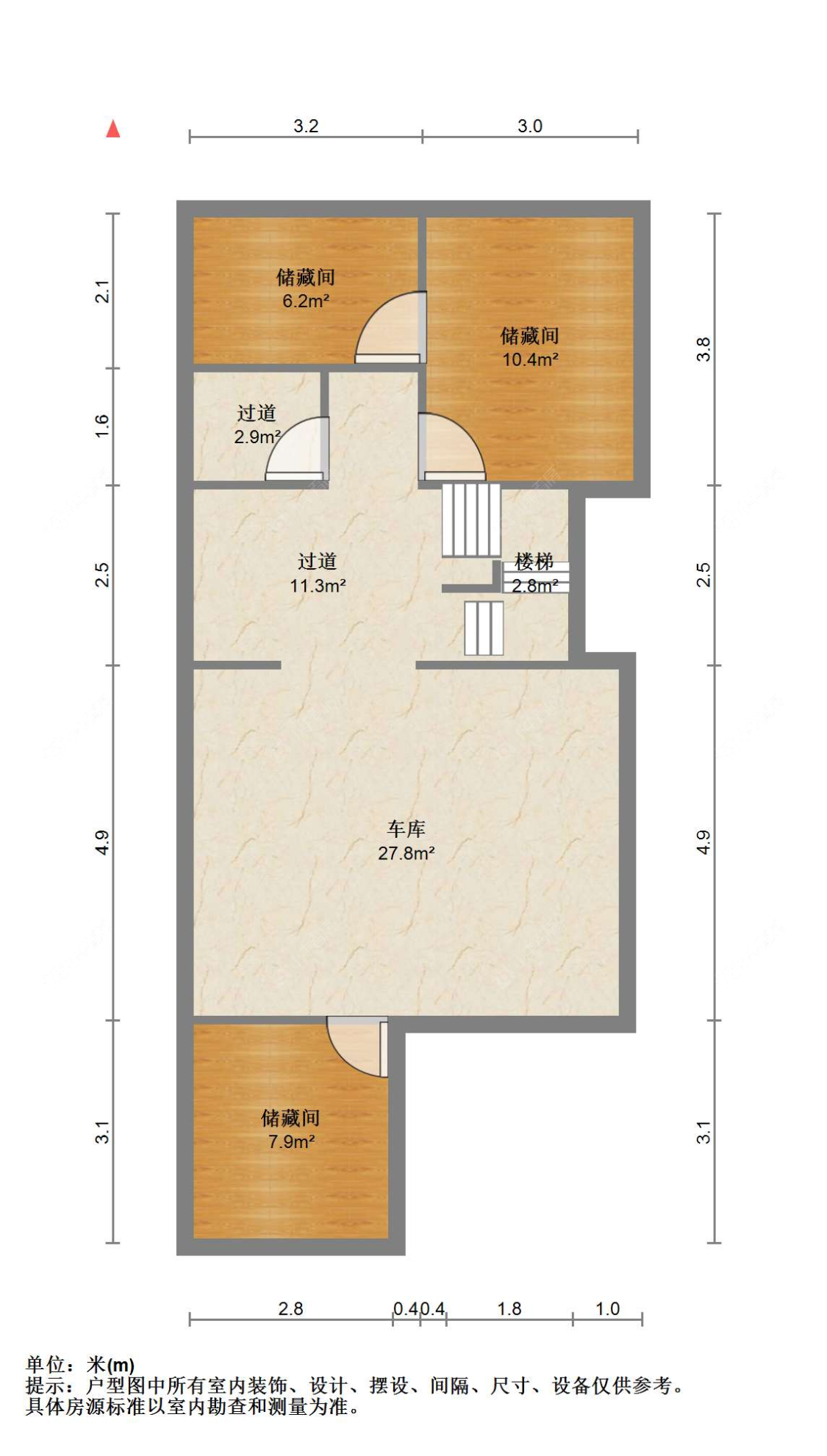 苏州湖滨国际(别墅)在售二手房源户型图_小牛看房