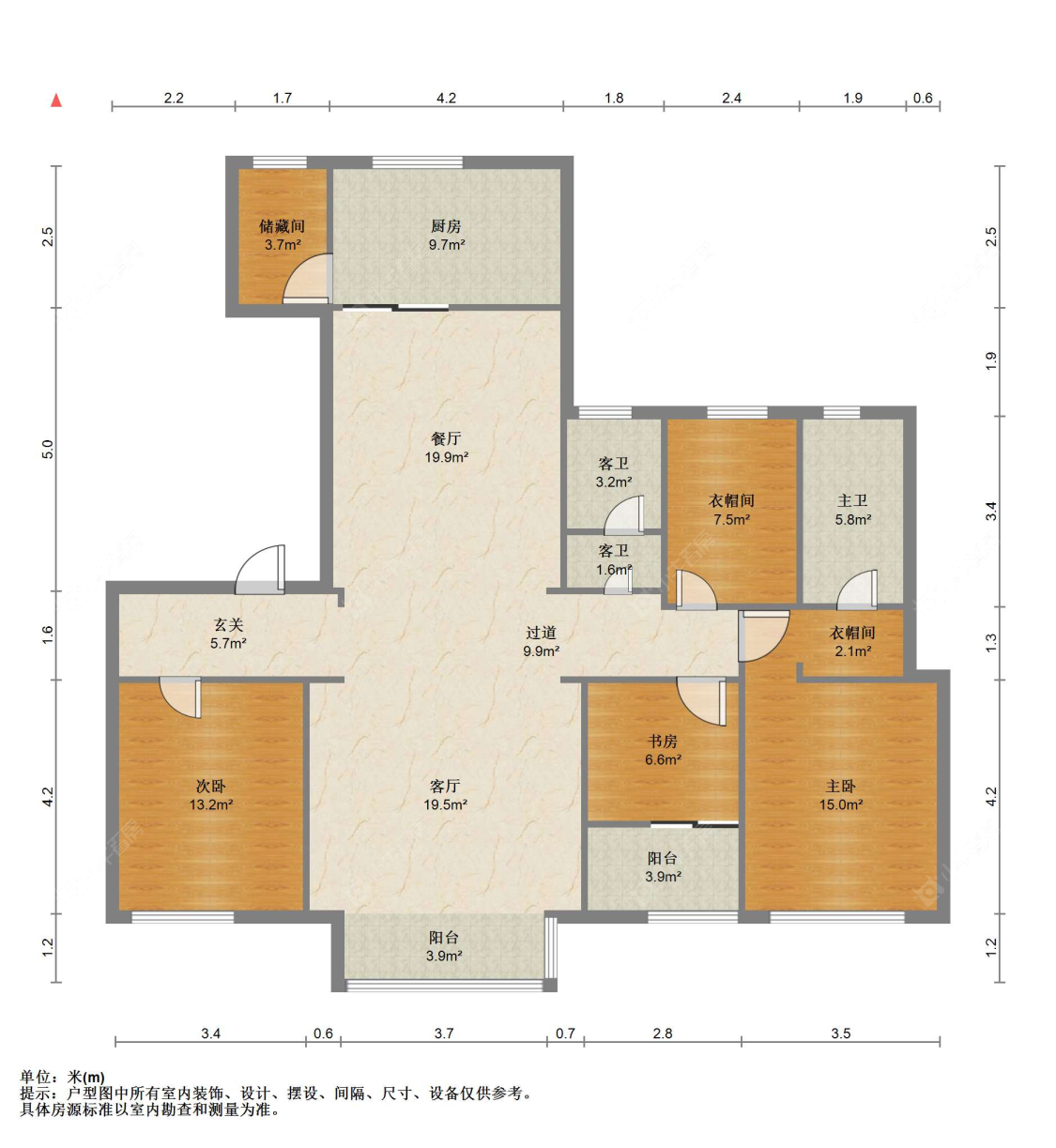 苏州中锐尚城国际在售二手房源户型图_小牛看房