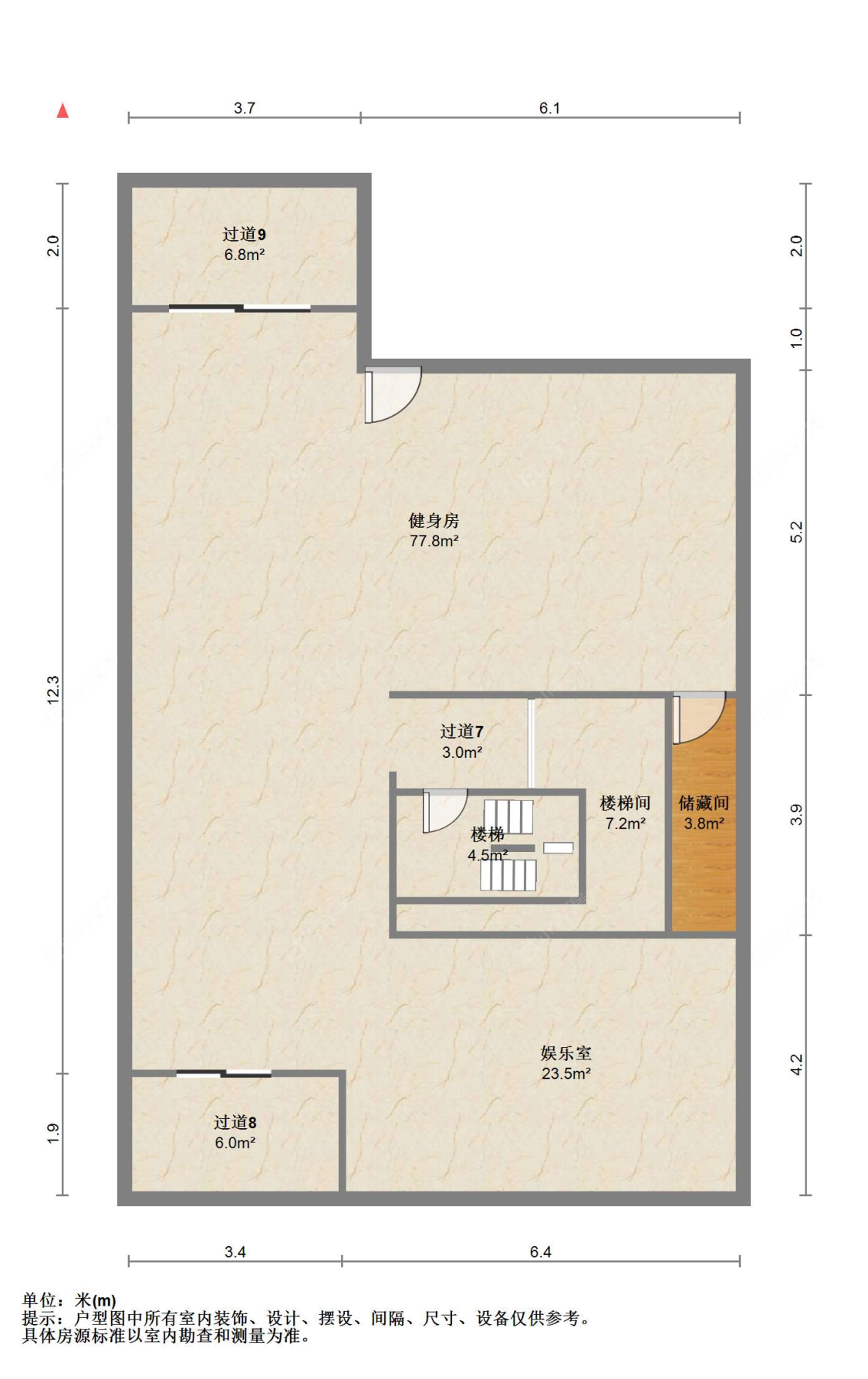 苏州世茂九溪墅(别墅)在售二手房源户型图_小牛看房