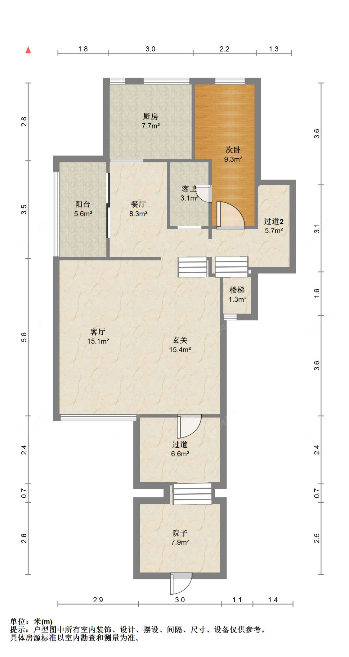 苏州荣盛锦苑在售二手房源户型图_小牛看房