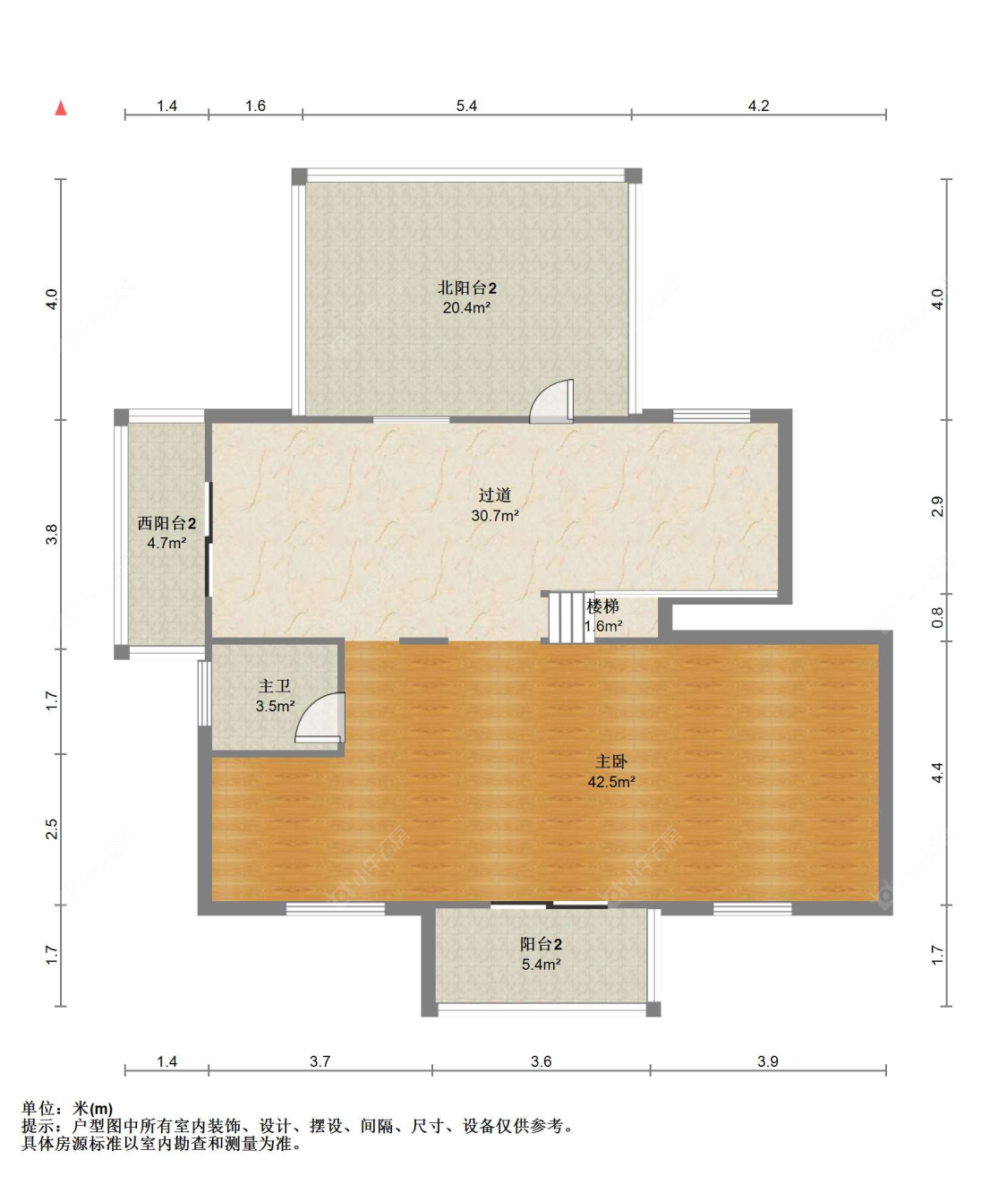 苏州中科蓝郡在售二手房源户型图_小牛看房